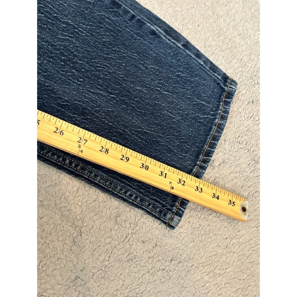 Levis 559 Relaxed Straight Jeans Mens 36x34 Dark Wash Blue Denim Pants